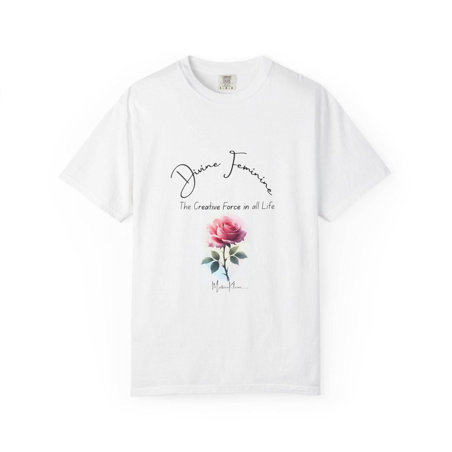 Divine Feminine White Tee for Women
