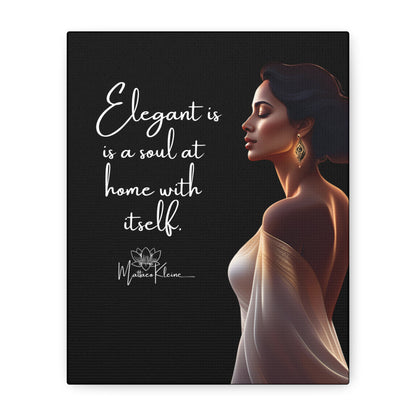 Elegance 8x10 Vertical Matte Canvas