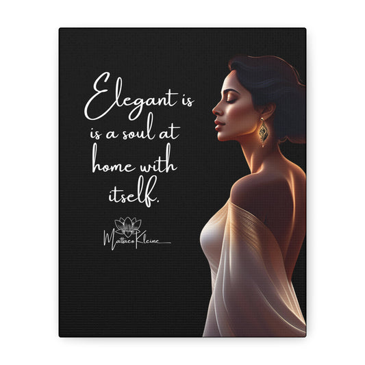 Elegance 8x10 Vertical Matte Canvas
