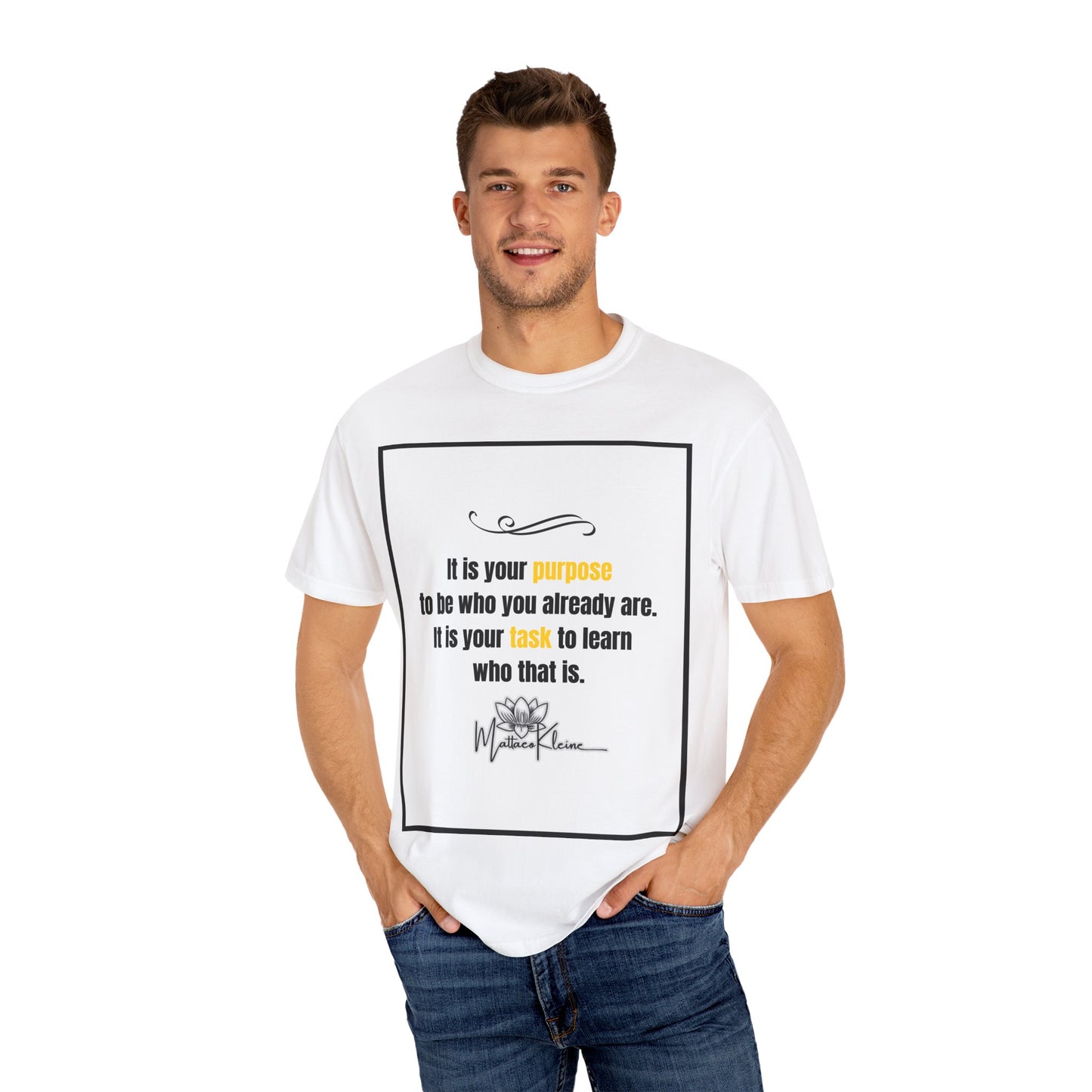 Purpose & Task Unisex T-shirt