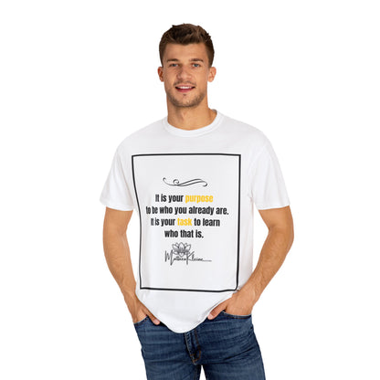 Purpose & Task Unisex T-shirt