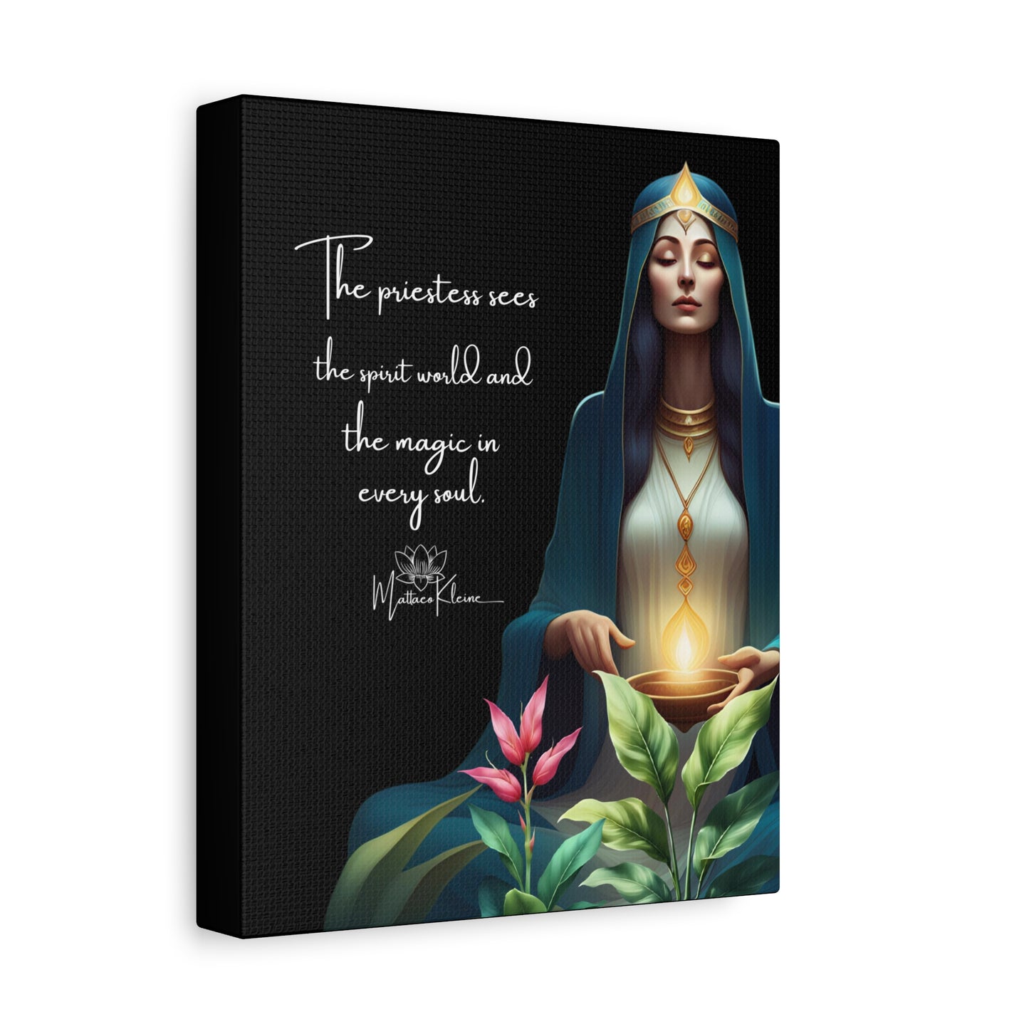 Priestess 8x10 Vertical Matte Canvas
