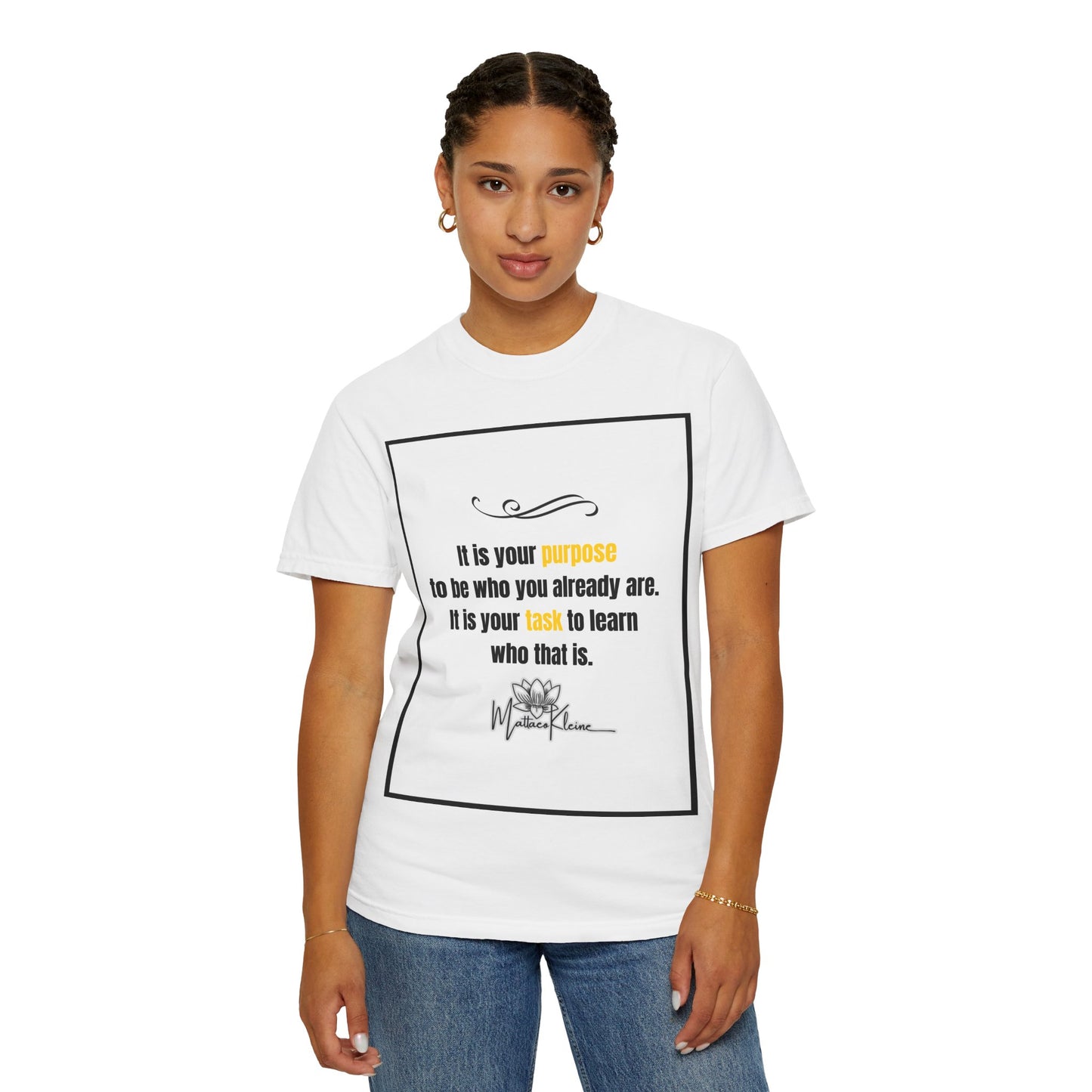 Purpose & Task Unisex T-shirt