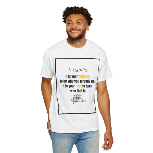 Purpose & Task Unisex T-shirt