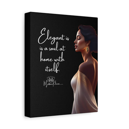 Elegance 8x10 Vertical Matte Canvas