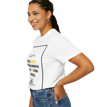 Purpose & Task Unisex T-shirt