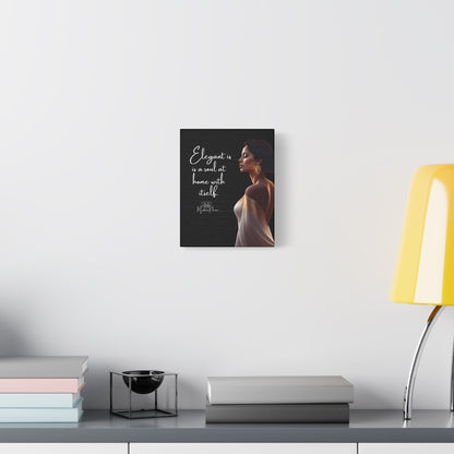 Elegance 8x10 Vertical Matte Canvas