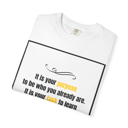 Purpose & Task Unisex T-shirt