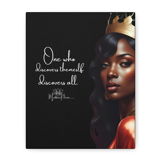 Self Discovery 8x10 Vertical Matte Canvas